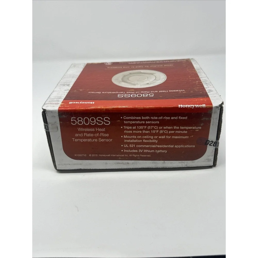 NEW Factory Sealed Wireless Heat And Rate-of-Rise Temperature Sensor 5809SS